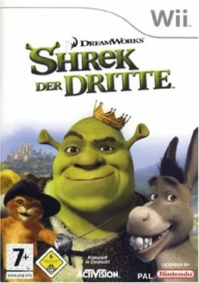 Shrek the Third box cover front